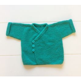 blik Cursus Fractie Baby vestje gebreid groen 2-6 maanden maat 62-68 babyvestje vestje baby  gebreid vest baby meisje jongen - Retro Baby Shop