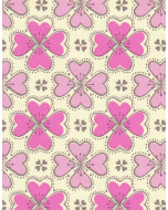 Behang bloemen retro roze 0071 Inke 